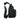 12L Black Athletic Crossbody Bag with adjustable strap.