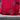 30L Red Backpack with Cup Holders sitting on concrete.
