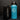 Sky Blue Stainless Steel Water Bottle with carrying sleeve.