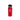 Red Stainless Steel Water Bottle showing the logo and design elements.