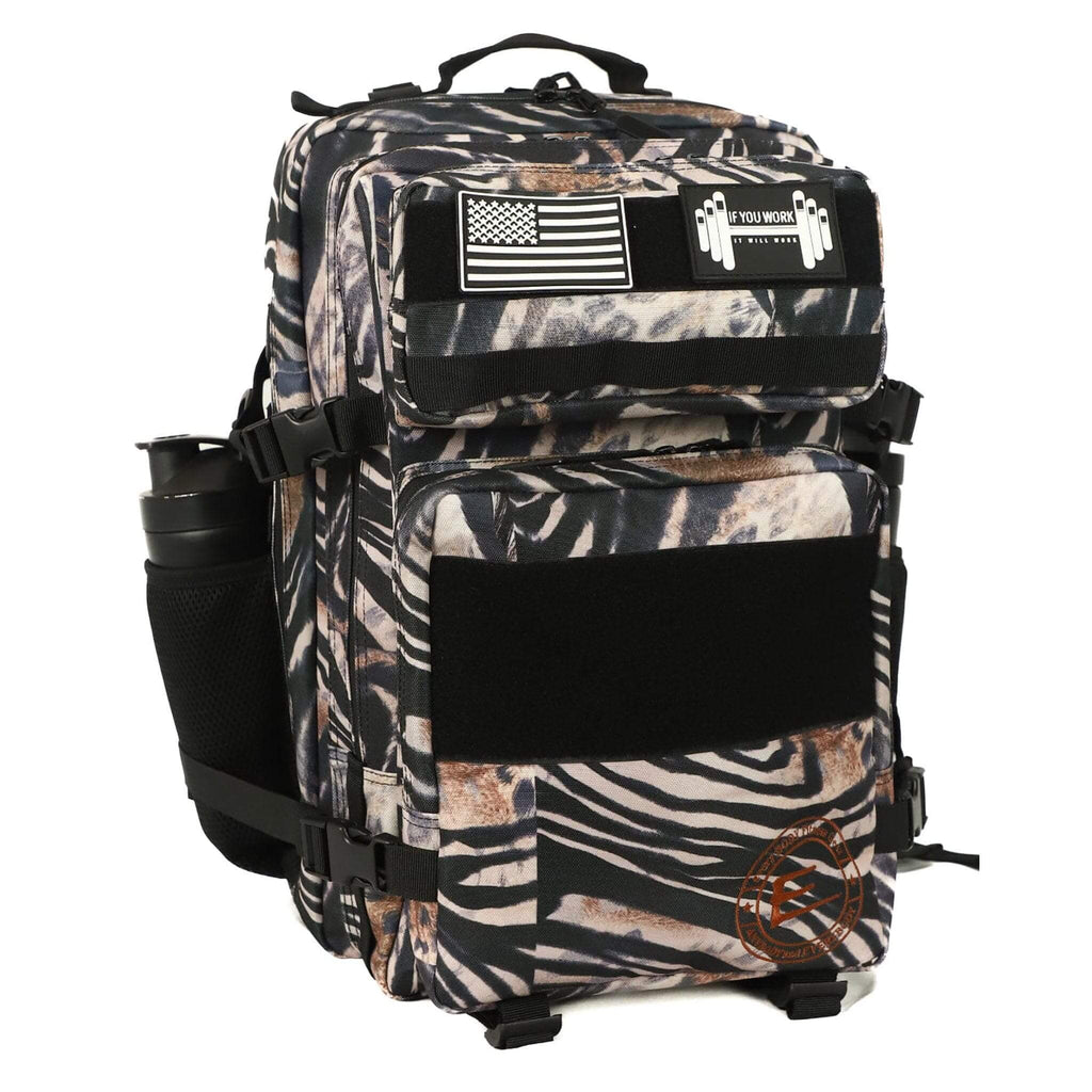 Zoo-themed 45L Backpack with Cup Holders