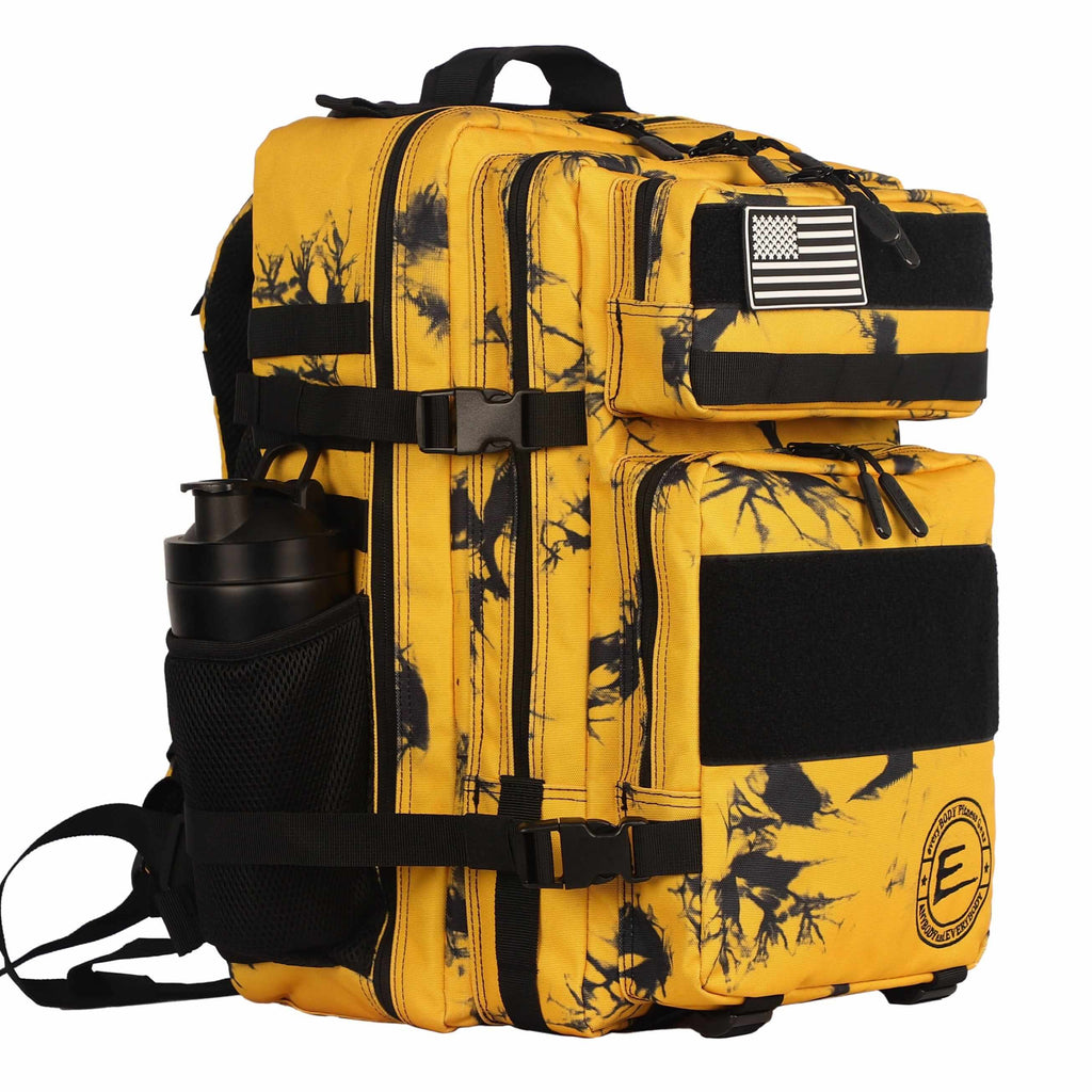 Yellow Stinger 45L Backpack with Cup Holders