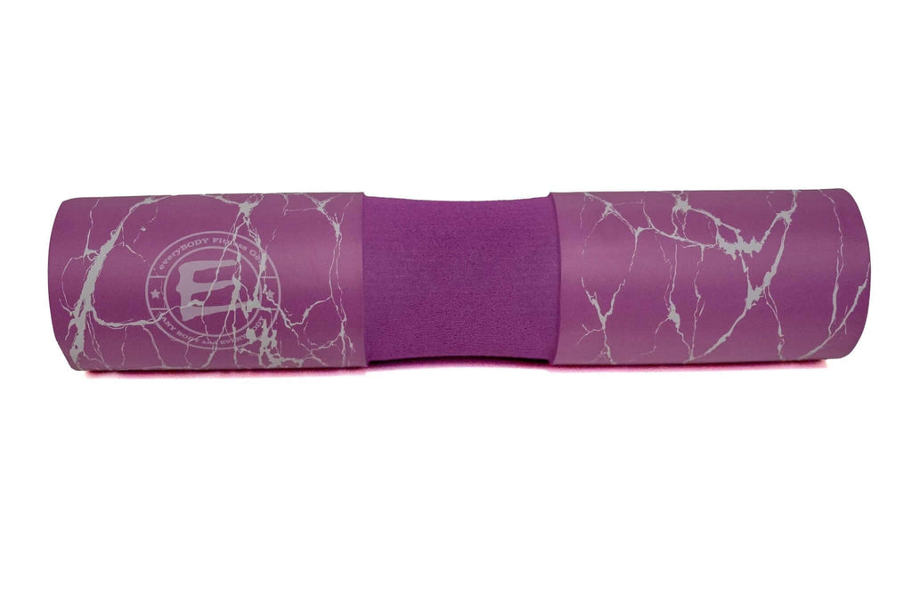 purple foam barbell pad