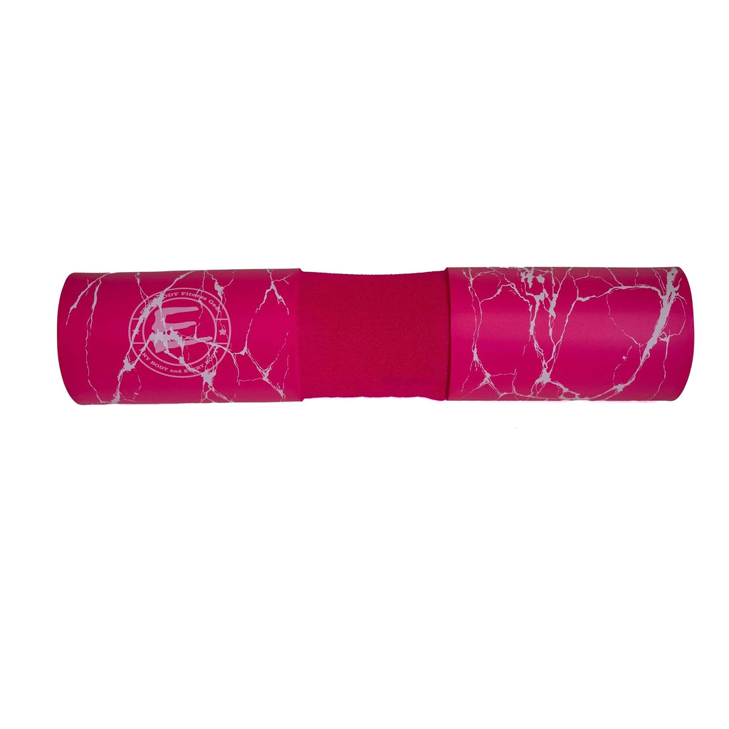 pink foam barbell pad