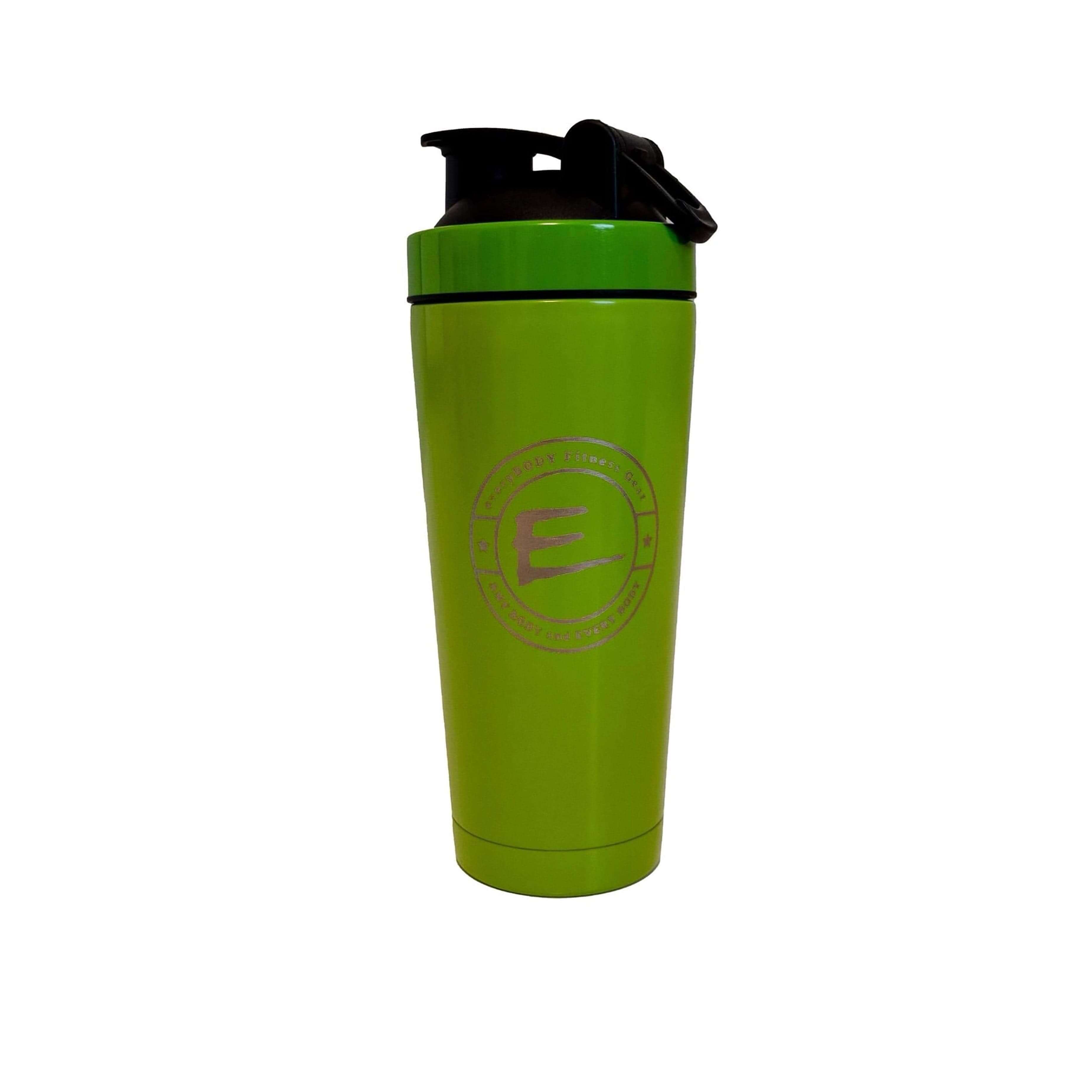 Green Custom Insulated Protein Shaker Bottle - 26 oz.