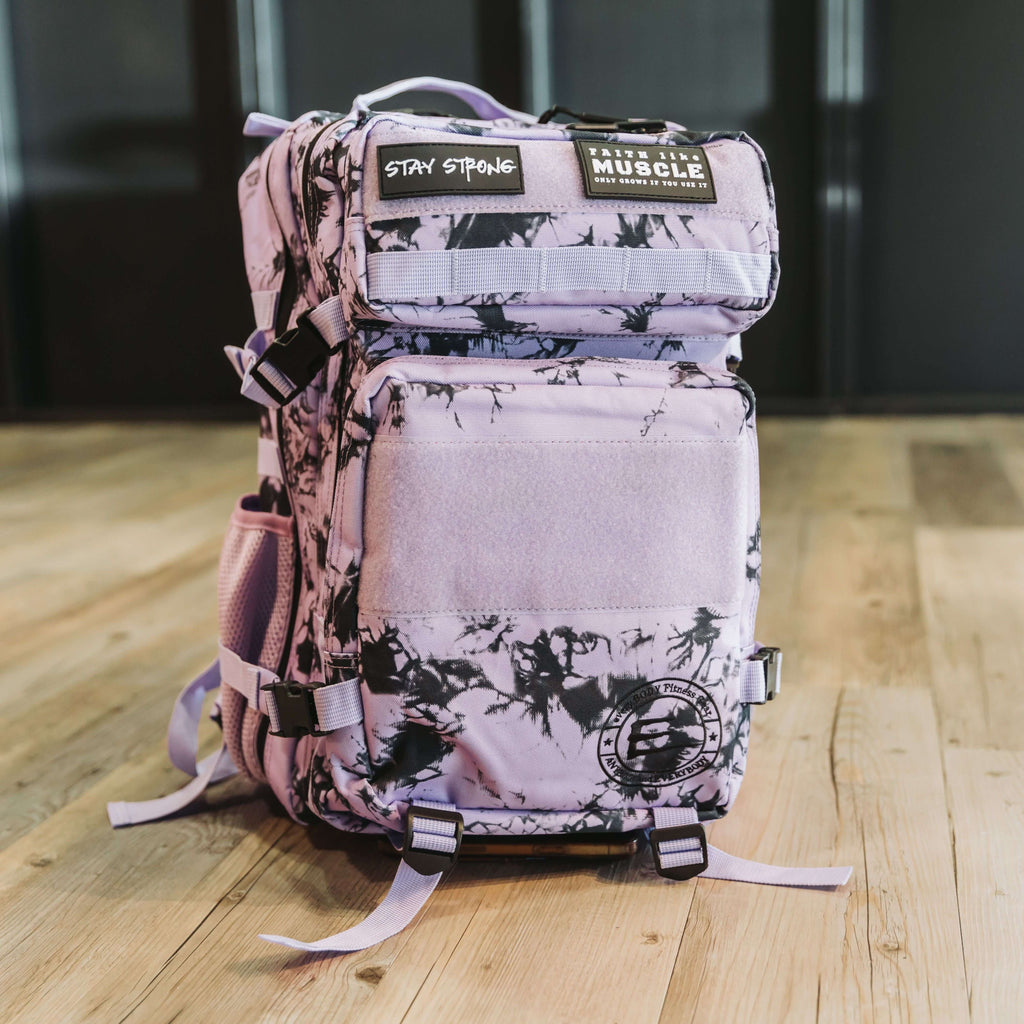 Dance and Gymnastics 45L Purple Marble Backpack