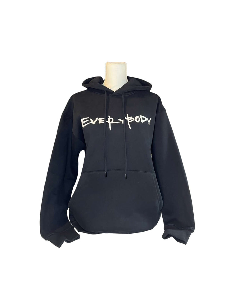 black hoodie unisex