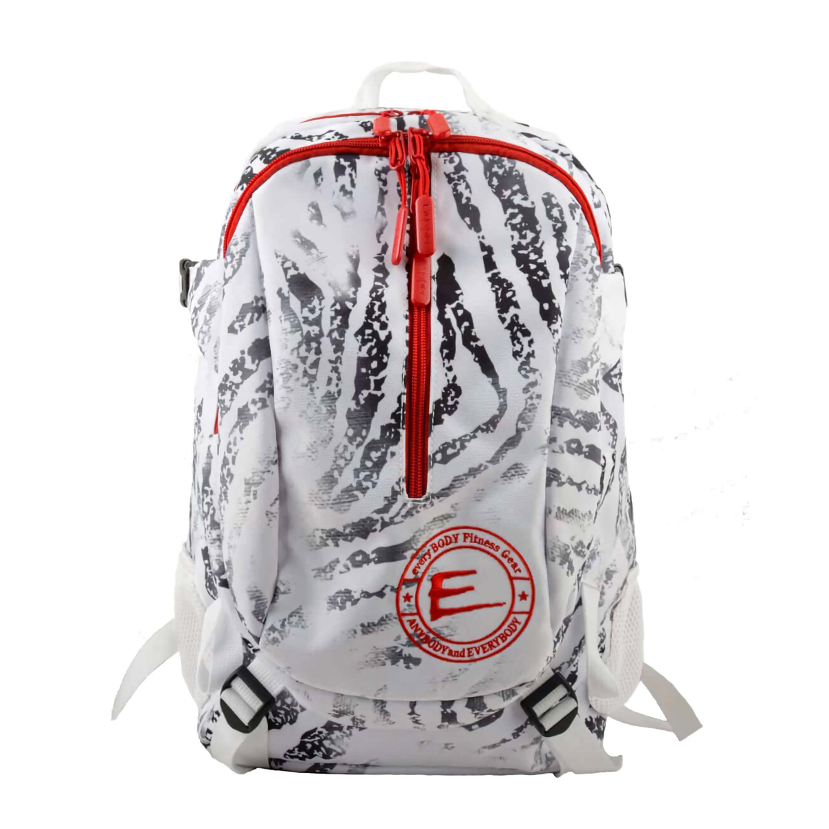 30L Zebra Backpack with Cup Holders | Animal Print | School