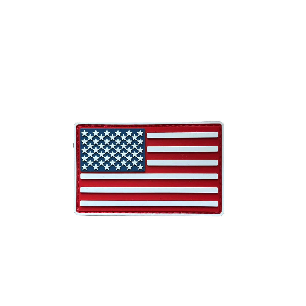velcro rubber patch american flag