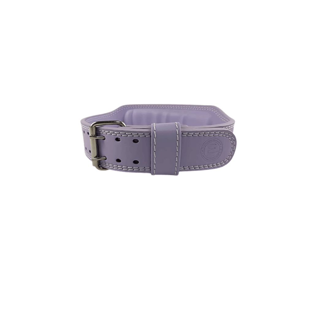 Purple Leather Powerlifting Belt